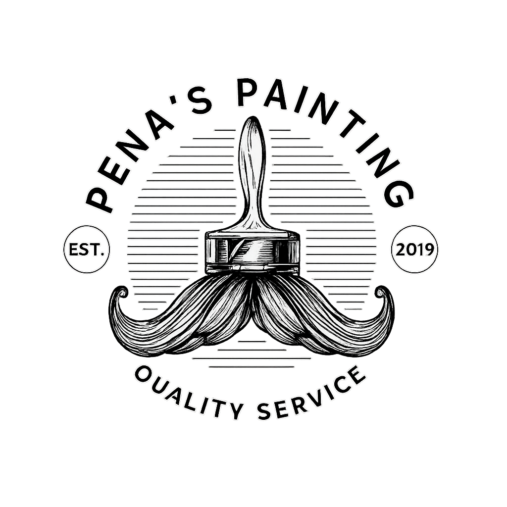Pena's Painting Logo