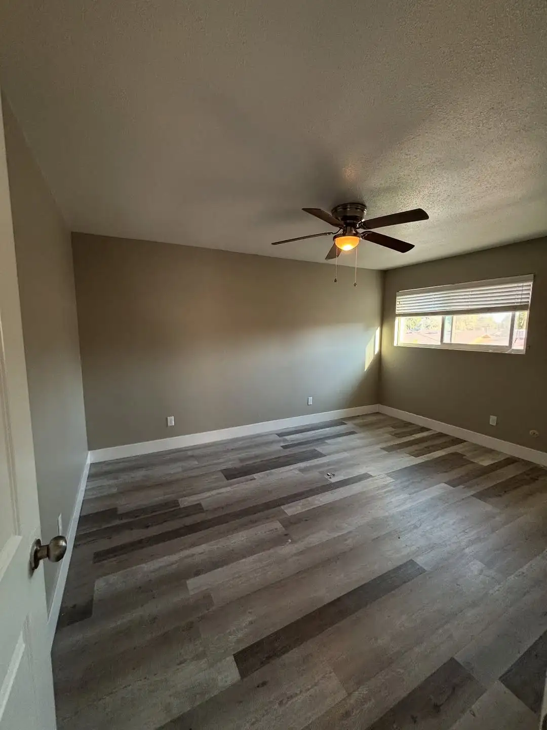 Interior painting work